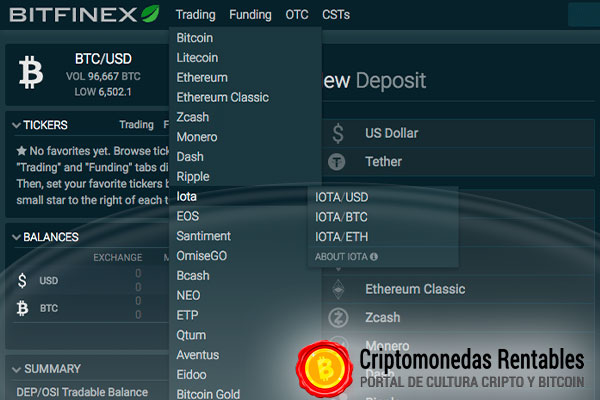 bitfinex que es
